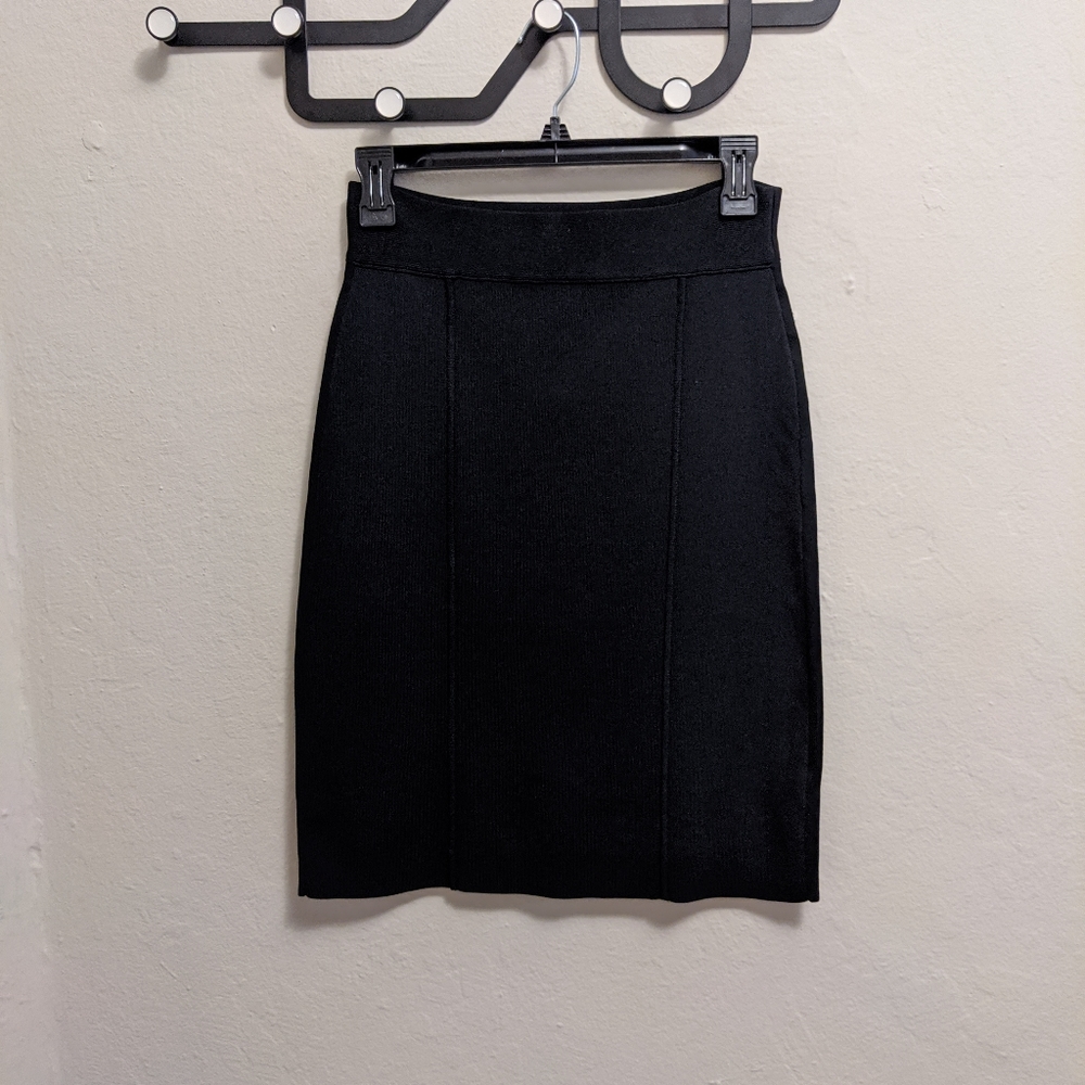 NWT - Ralph Lauren Black Bodycon Pencil Skirt